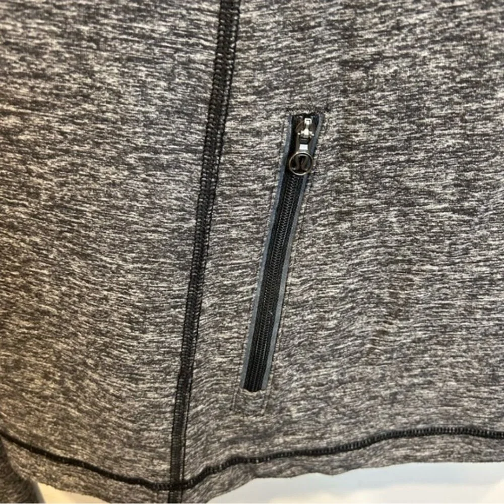 Lululemon Run Your Heart Out Pullover (First Release) Heathered Black - Picture 11 of 16